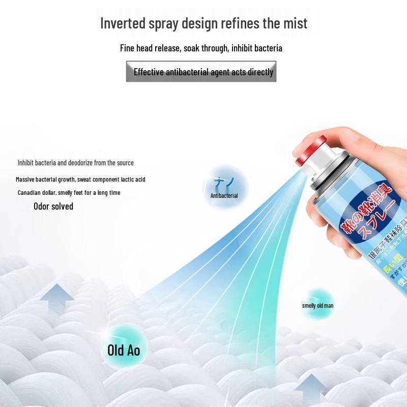 Sneaker Fresh Deodorizing Spray - Odor Eliminator & Air Freshener