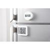 Marutatsu Temperature Humidity Meter Clock Digital Simple Easy Read Large Numbers Magnet Refrigerator Wall Mount See Heat Stroke Prevention White 78