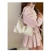 IELGY Ladies Tote Bag Large Capacity Spring Retro Commuter Messenger Bag
