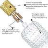 Glass Perfume Atomizer Pineapple Shape Fragrance Storage Glass Perfume Bottle  Daily Outing