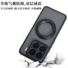 Magnetic Case For Xiaomi 17T Pro 15T Mi 15 T 5G For MagSafe Ring Stand Matte Transparent Cover Protect Shell Shockproof Bumper