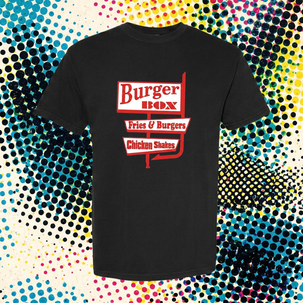 Burger Box Bootleg Band T-Shirt Graphic Tee Unisex Cotton Officially Unofficial