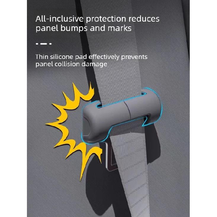 Suitable for Zeekr 7X 2025-2026 special seat belt silicone protective cover car interior decoration car accessories