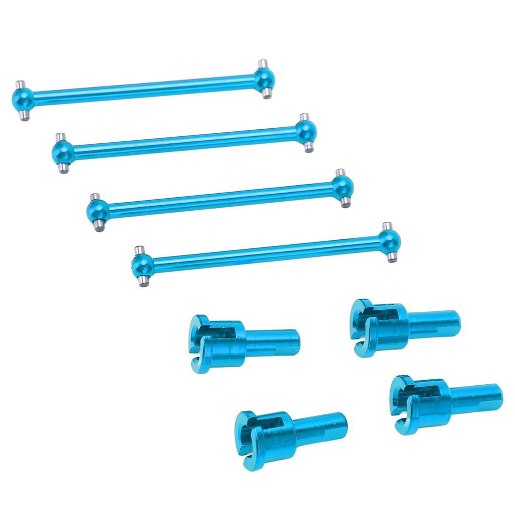 4pcs Metal Dog Bone Differential Joint Cups Set for WLtoys A959 A949 A969 A979 1 18 RC Car PartsBlue