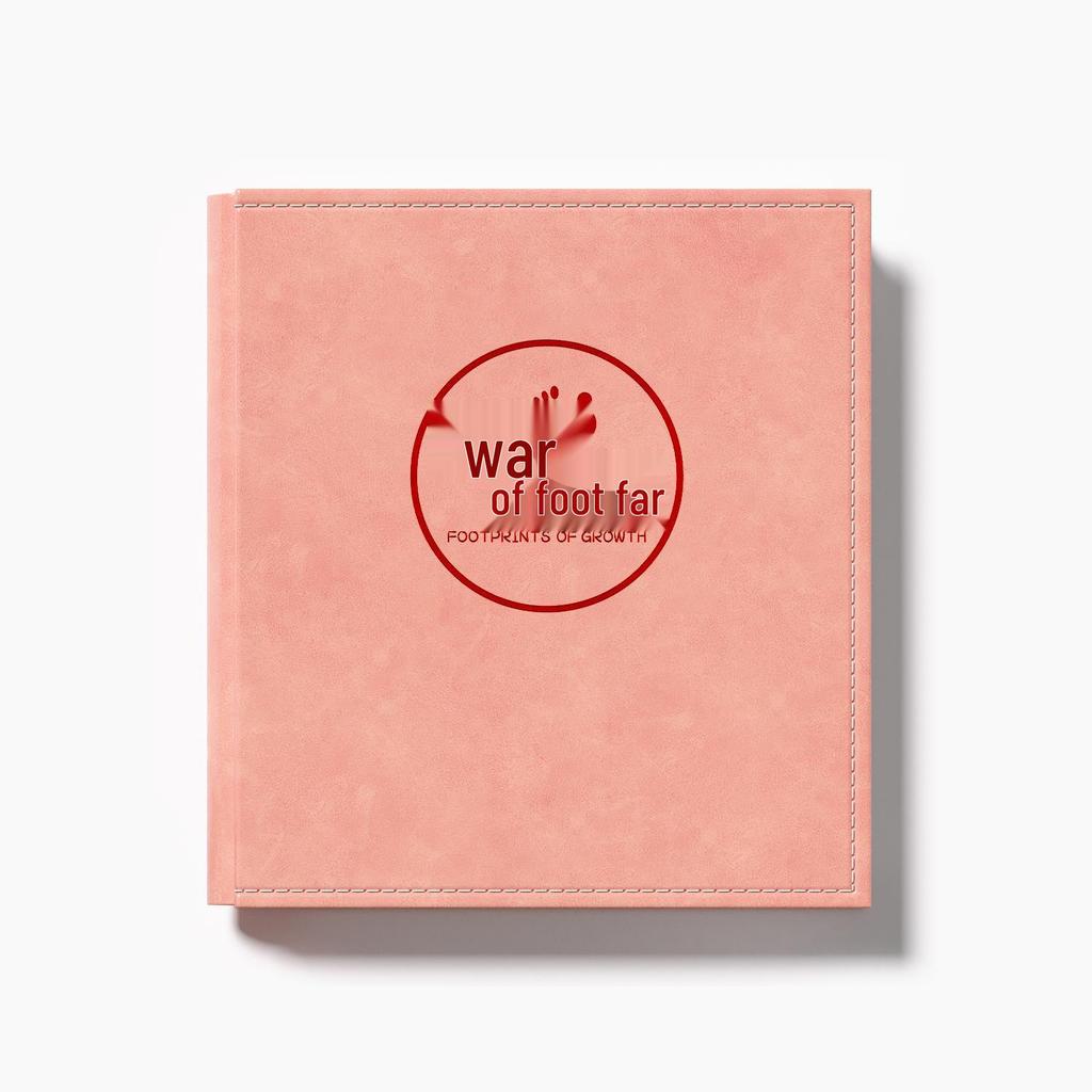 Leather 6-Inch Large Capacity Photo Album: Horizontal/Vertical Version, 5 Pages for Family, Baby, and Commemorative Photos.