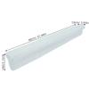 Relleno de Hueco para Cama en Forma de T Puente Lateral para Colchón Inserto de Espuma Funda Extraíble Lavable para Rellenar Hueco de Pared de Cama Tope para Grietas de Cabecero