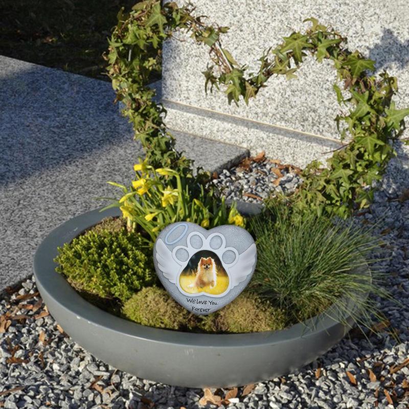 

Мемориал для собаки Потеря собаки Сочувствие Потеря собаки Любовь Сердцеобразный Смоляной Камень Памяти Небесные надгробия Для скорбящих Для United States