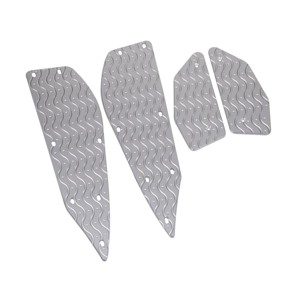 For Yamaha XMAX300 XMAX250 2017 - 2021 XMAX 300 X MAX 250 125 400 Motorcycle Footrest Foot Pad Pedal Footboard Plate Footpad