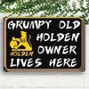 Vintage Holden Tin Sign 8x12 Inch Funny Garage Wall Art Retro Metal Decor