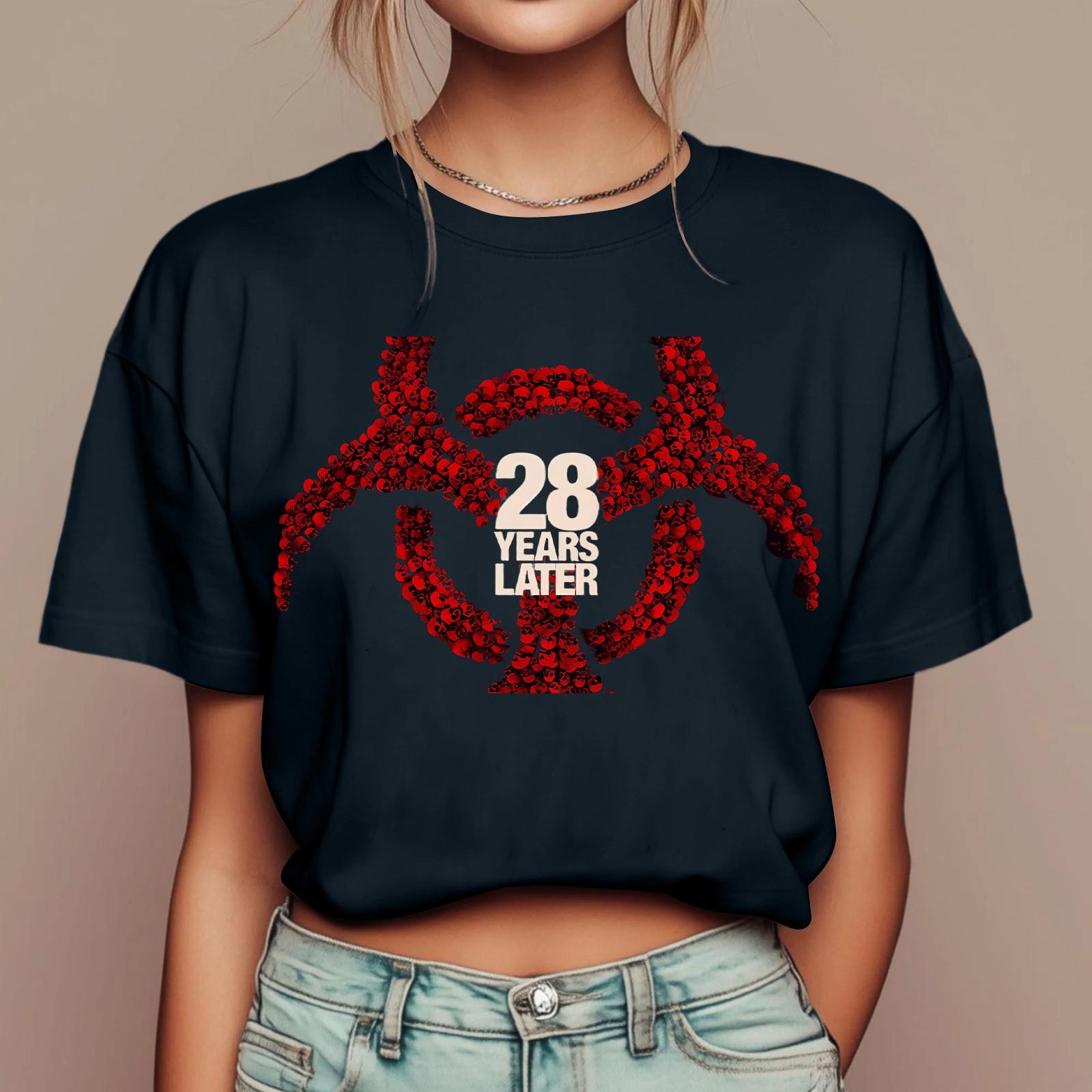 

Women s Daily Festival Printed Short Sleeve Floral Short Sleeve Round Neck Retro Short Sleeve Summer Casual Tops S Темно-синій