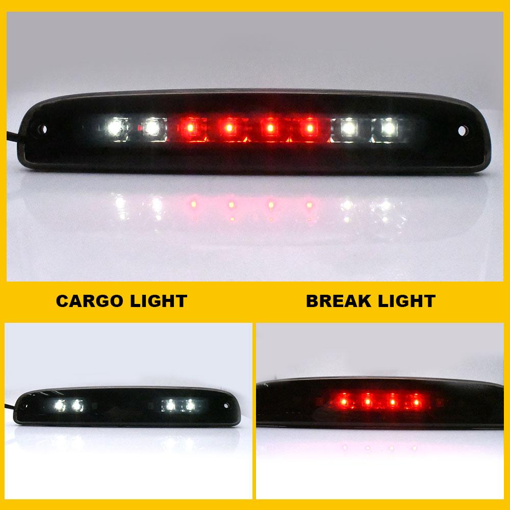LED Third 3rd Brake Light For Dodge Dakota 1997-2007 Rear Cargo Lamp Lights High Mount Rear Stop Light Taillight Car Accessories