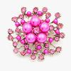 Women'S Clothing Accessories Large Snowflake Pearl Crystal Brooch Exquisite Flower Brooch Pin