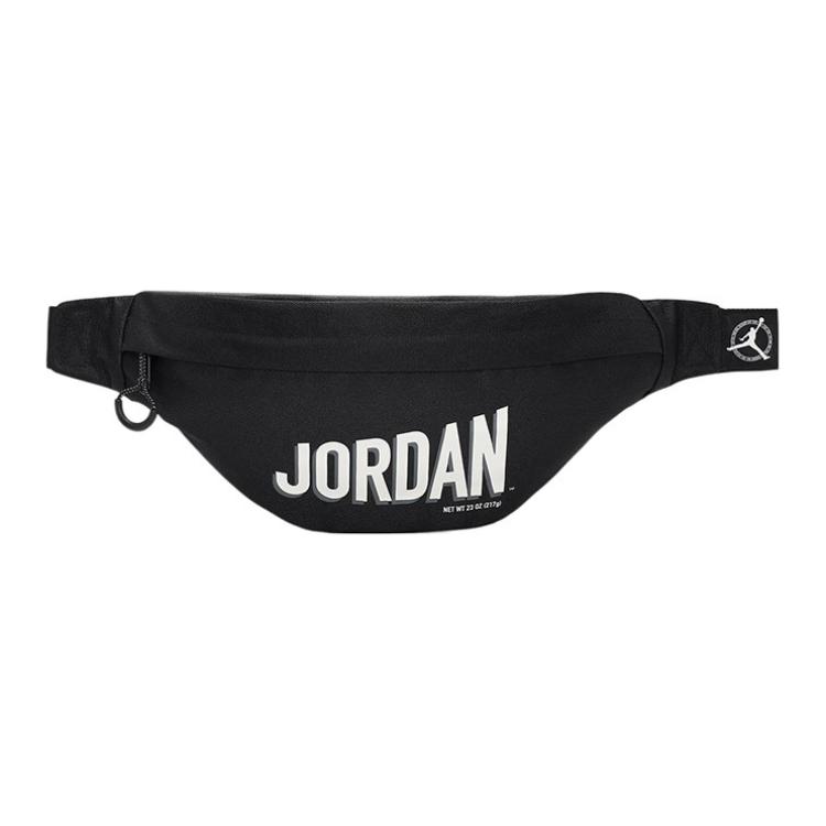 

Jordan MJ MVP Flight Sports Zipper Shoulder Crossbody Waist Bag Unisex bags Black FJ6811-010 Black