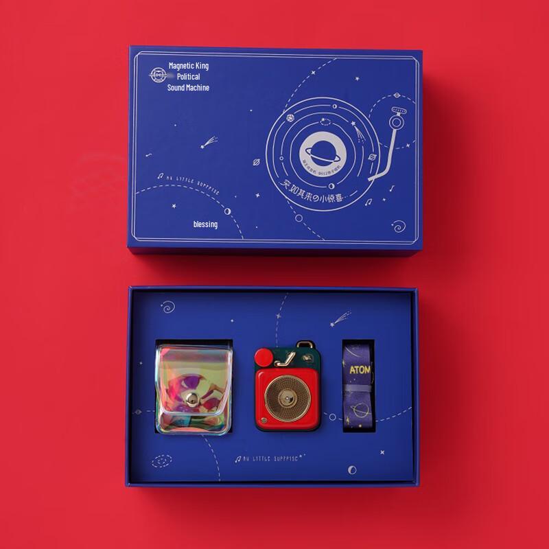 Muzen Atomic Player B612 MW-P1C Portable Retro Bluetooth Speaker & Radio