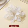 Plastic Christmas Flower Decorations Tree Ornamentation Festive Holiday Party Home Xmas Decoration Supplies
