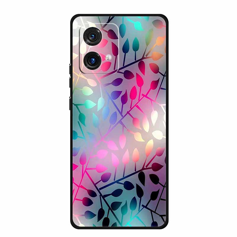 For Motorola Moto G84 G54 5G Case Animals TPU Soft Silicone Cover Phone Cases for Moto G54 MotoG84 Protector Wolf Bumper Coque