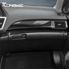 Real Soft Carbon Fiber Sticker For Honda Accord 2013 2014 2015 2016 2017 LHD Car Co-Pilot Instrument Strip Trim Accessories