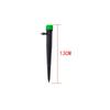 Ground-Mounted 13x18cm Adjustable 360° Eight-Hole Irrigation Sprinkler Head for Gardens