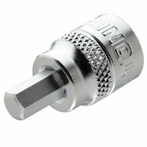 TONE Short Hexagon Socket 2H-05S Drive Angle 6.35mm (1/4") Width across Flats 5mm