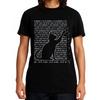 Men's High Quality T-Shirt Funny Cool Cat Design Print Summer Loose Short Sleeve for Men T-Shirt Male Tops Tees