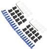 M5 Motorcycle    S Nuts Gaskets Set Aluminum Alloy Rubber Replacement for  