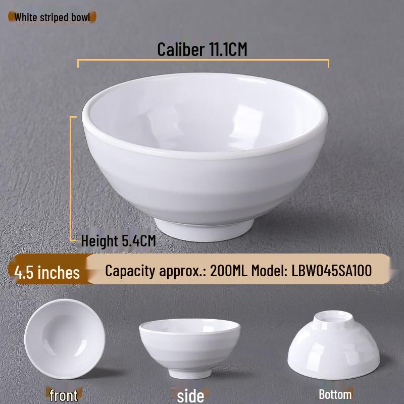Yipan Melamine Dinner Plates