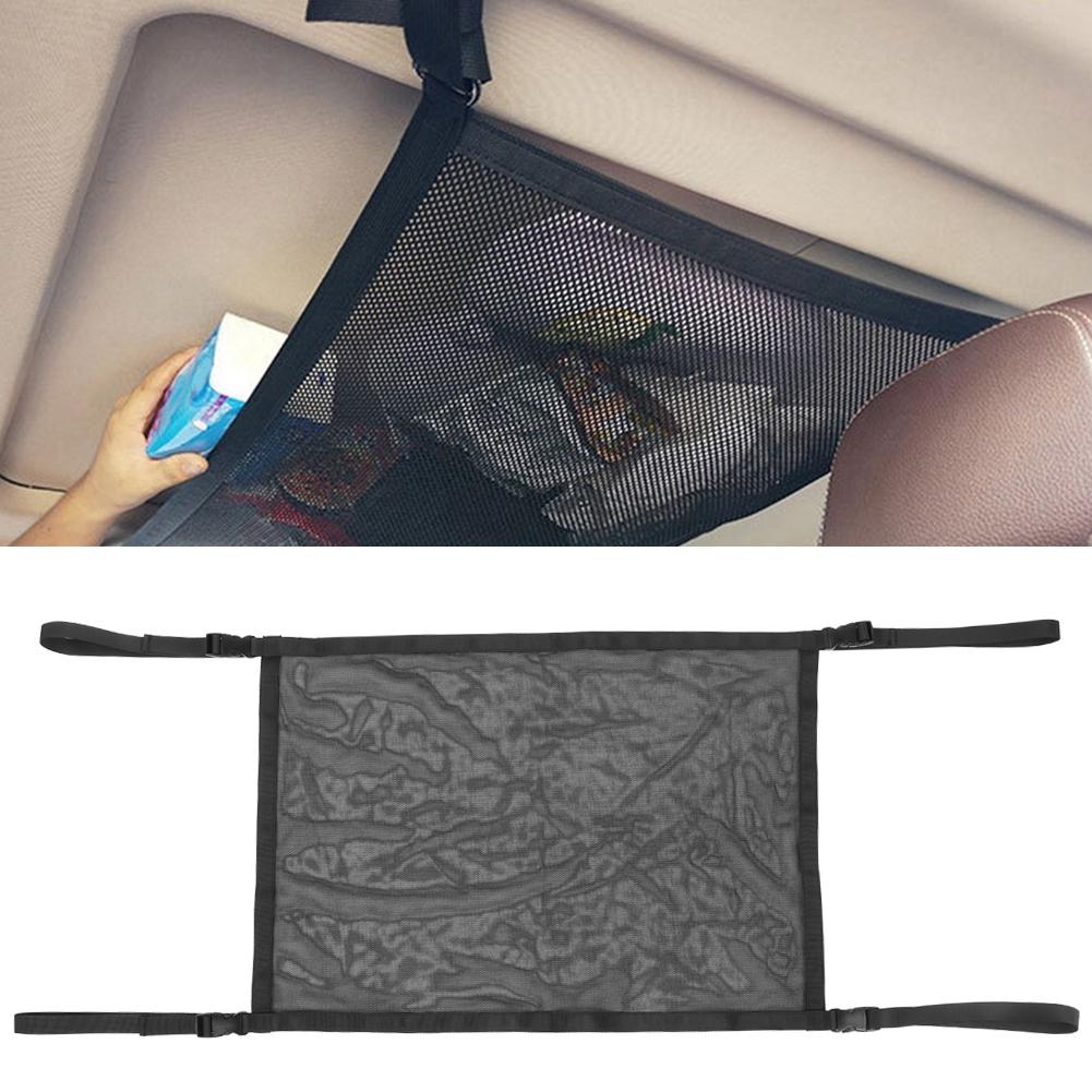 Multi Function Car Back Rear Trunk Storage Bag Elastic Mesh Trunk Car Storage Organizer Bag(Camping Storage Mesh )