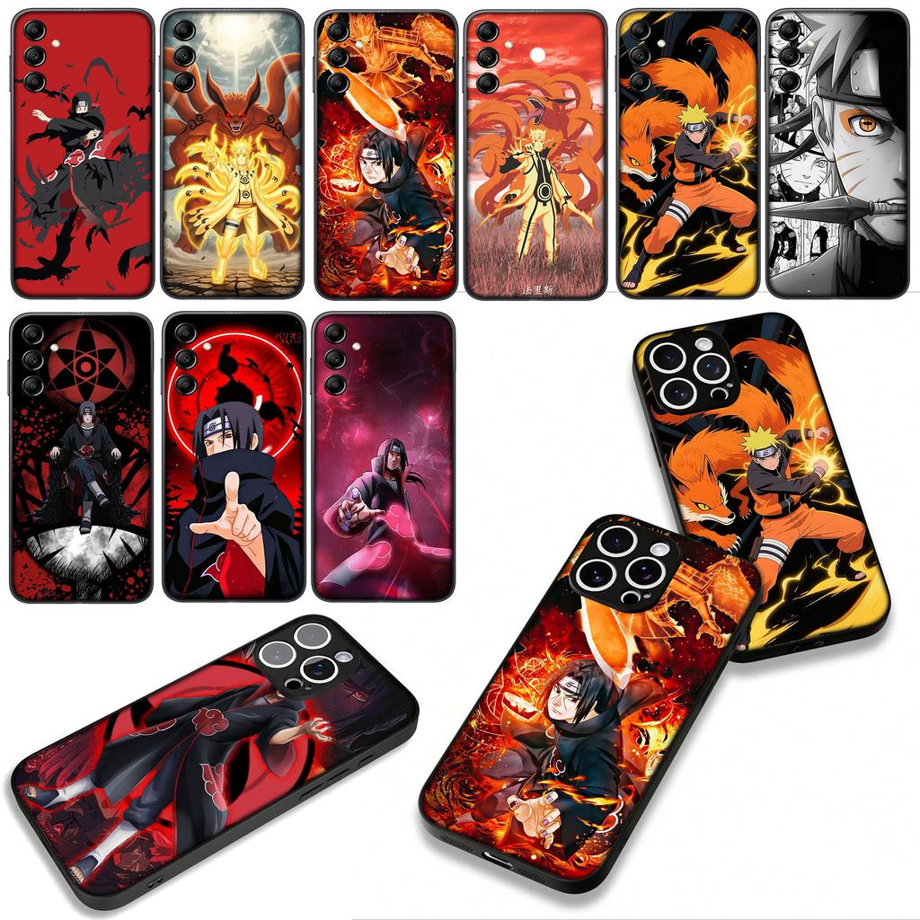 Naruto Akatsuki Uchiha Itachi Phone Cover Case for Xiaomi Redmi Note 14 12 13 ProPlus A4 A3 Pro Plus 12C 13C 14C 5G Casing