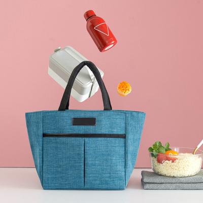 Stylish Lunch Bag with Double Handle Washing Heat Preservation