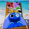 Game R-Rainbow Friends-S Towel Sports Quick Dry Travel Camping Gear Sandproof Soft Light Large Beach Towel