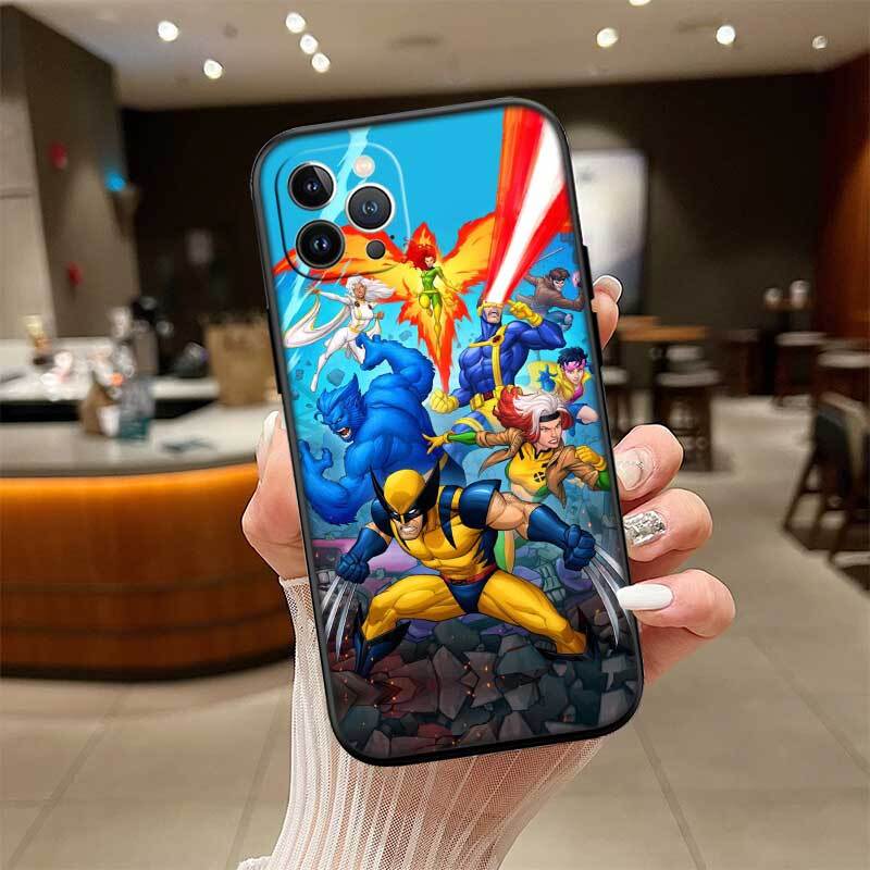 X-Men Shockproof Phone Case for iPhone 6 6s 7 8 11 12 13 14 15 16 17 16E XS Pro Max XR X SE Air