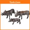 Sus Scrofa Model Toy With Pvc Material For Kids Educational Play And Wildlife Learning