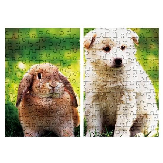 Puzzle Life Rabbit and Dog Jigsaw Puzzle PL150-42, Korean Popular Puzzles