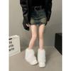 Internet celebrity short boots plush snow boots autumn and winter temperament thick-soled Martin boots