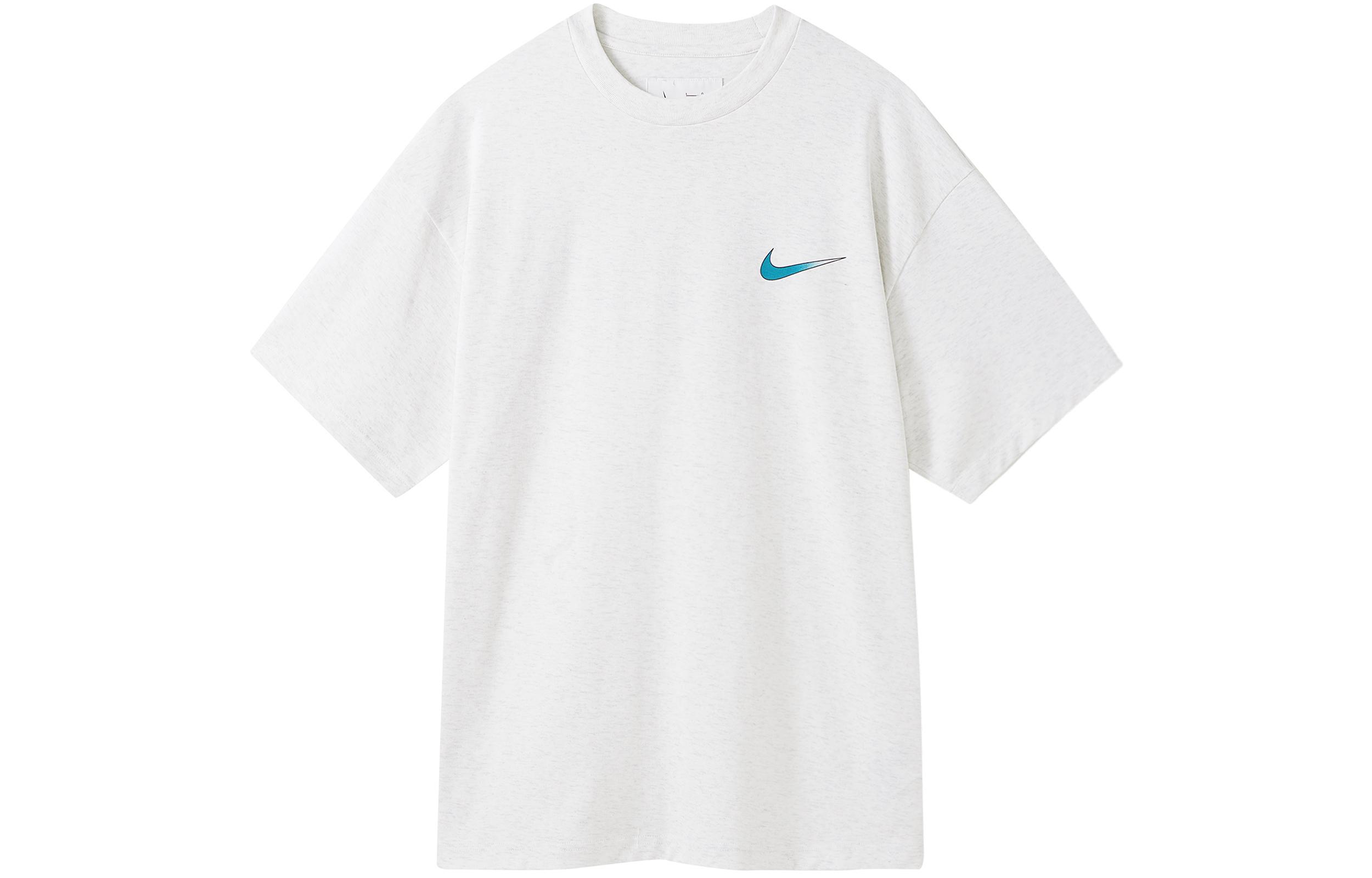 Nike Drop Shoulder Sleeve T-Shirt Unisex White FB2730-051 L