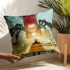 Horror Games CChooChoo Charles Pillow Case Linen Cushion Covers For Decorative Sofa Home Pillows Case Car Chair Pillows Cases