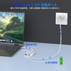 HDMI Adapter for USB to HDMI Converter Adapter USB PD 100W Fast 5Gbps USB C Compatible with iPhone Microsoft and Other for Work from Home and Meetings