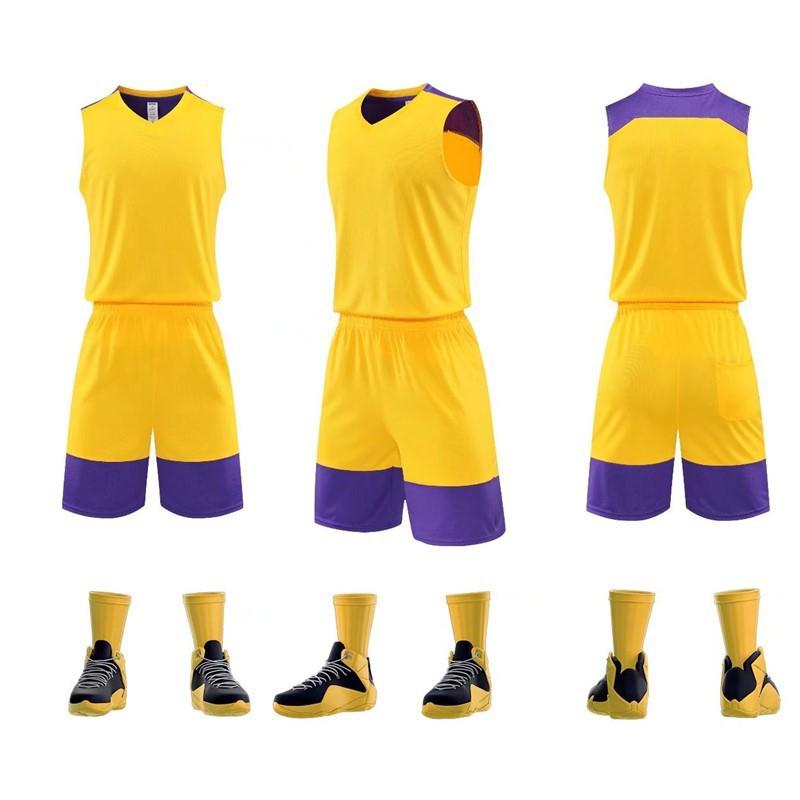 

Баскетбольная форма, мужская и женская школьная форма, дышащие спортивные майки, школьная форма для соревнований по цветам, тренировочная форма 3XS жёлтый