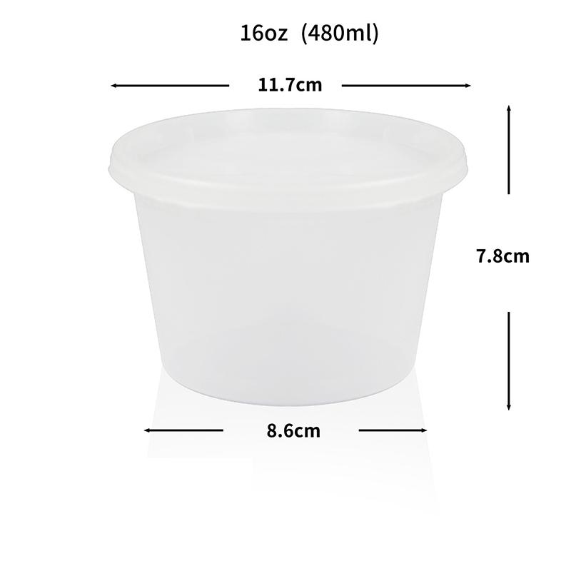 10Pcs Food Storage Box With Lid Clear Food Grade Bpa-Free Freezer Microwave Safe Meal Prep Deli Takeaway Food Packing Container