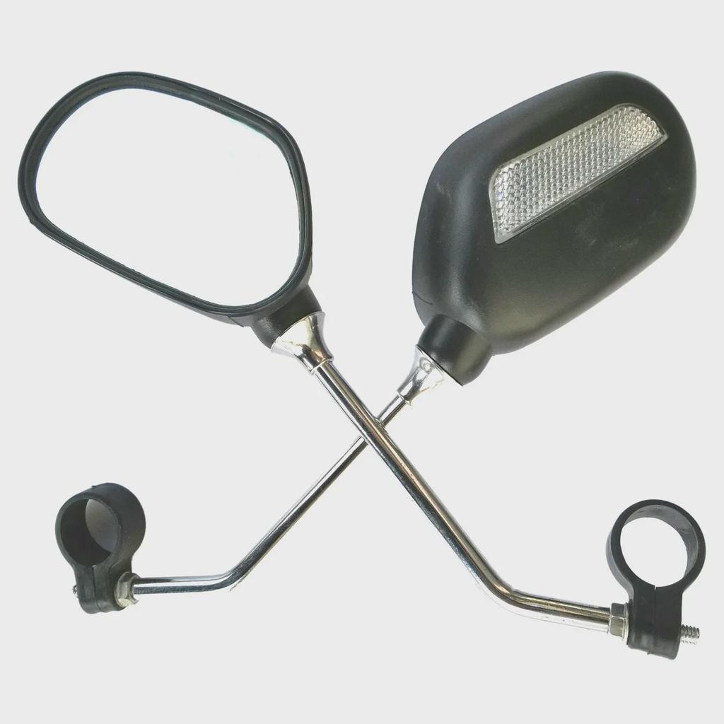 Bezpečnostní konvexní zpětné zrcátko pro horská kola – cyklistický odrazník pro venkovní sporty.