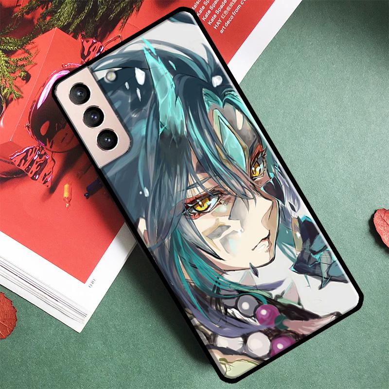 Xiao Genshin Impact Phone Case For Samsung Galaxy S25 Ultra S9 S10 S20 S21 S22 S23 Ultra Plus S24 FE Back Cover