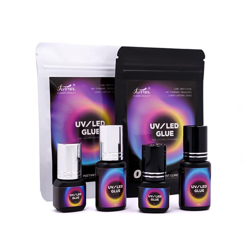 0.5S Quick Drying UV GLUE Adhesive For Eyelash Extensions Strong Grafting Eye Lash Glue Long Lasting UV Lashes Glue