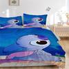 3pcs Stitch Alien Bedding Cover Set, Fashion Classic Popular Print Bedding Set, Soft Comfortable, All Season Use, For Bedroom, Guest Rooma0819171