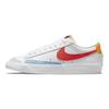Nike Blazer Low '77 'White Orange' Women's Sneakers Skateboard Shoes DC4769-105