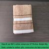Serviette de bain épaisse absorbante en pur coton pour la maison et le lavage du visage