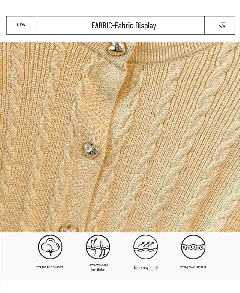 Plus Size Knit Cardigan for Women - Extra Loose Fit, Bust 150/160, Supports 200-350 Jin, Style 8030