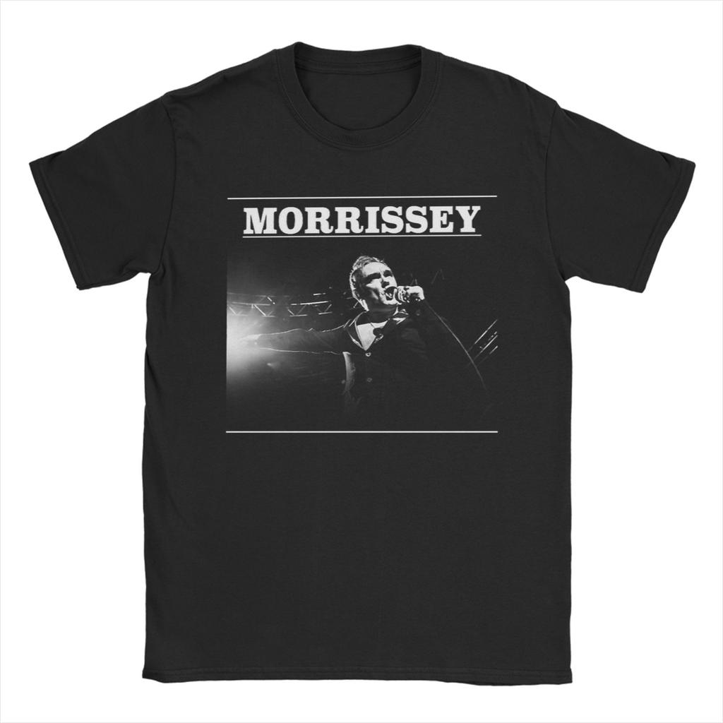 Herren Damen T-Shirt Morrissey Designs Britischer Sänger und Songwriter T-Shirts Mode Sommer T-Shirt Y2K Baumwoll-Tops Geschenk