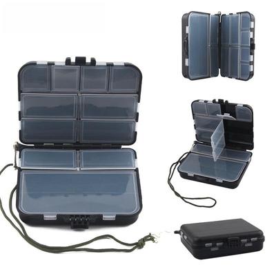 Scatola per esche: Multifunzionale 12cm Doppio Strato, Portaoggetti Staccabile per Ami/Anelli/Paillettes, 100g Accessori Attrezzatura da Pesca