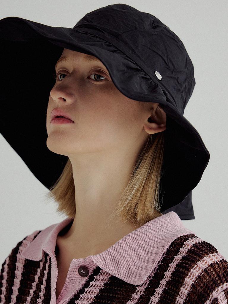 Meleuhen Sandy Wide Bucket Hat_3Color