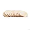 4 Inch Natural Wood Discs for Crafting Projects